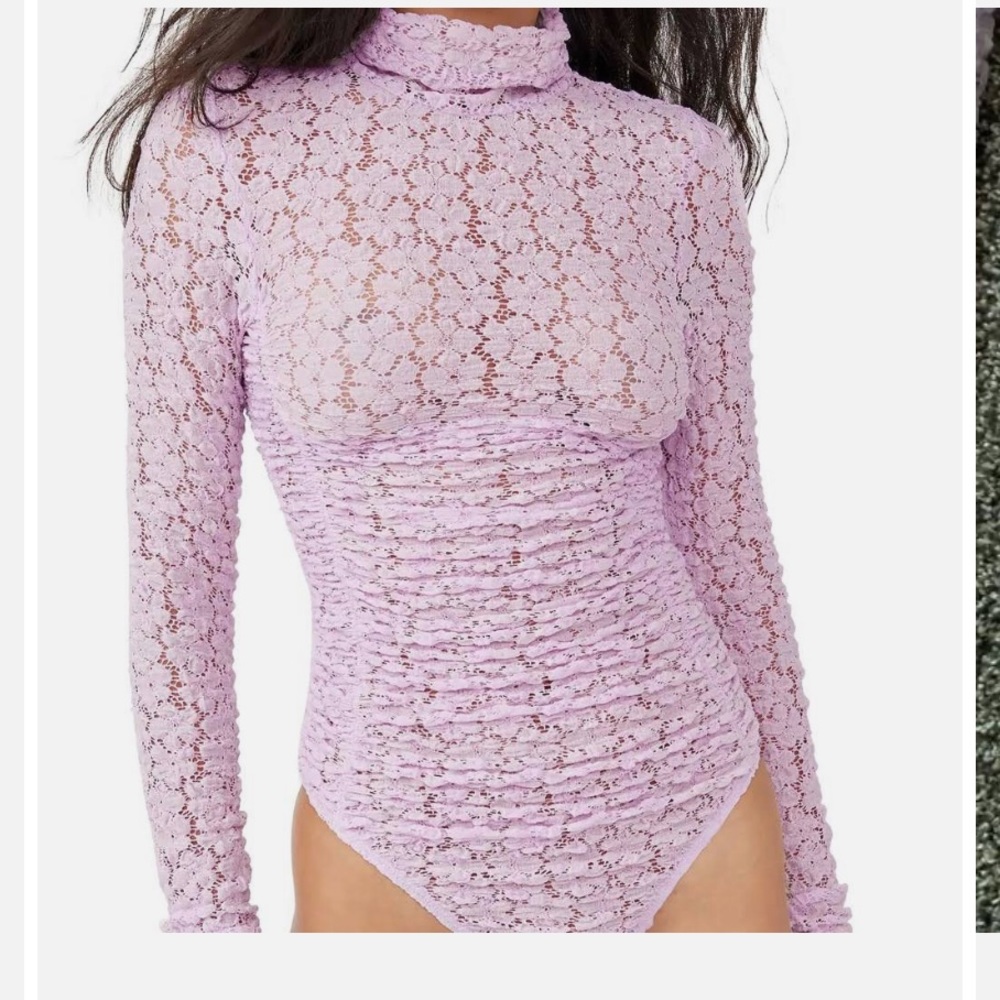 NWT Free People Day N Night Lace Bodysuit